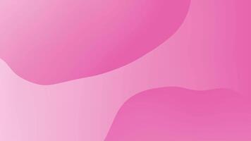 Animated shapes pink gradient color background video