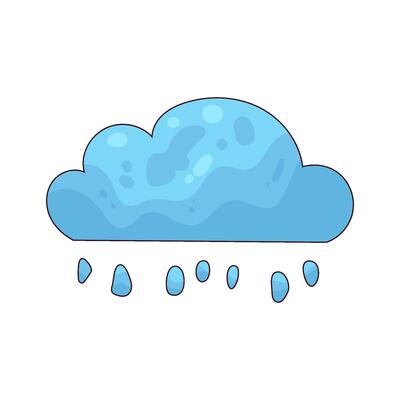 Illustration of rain