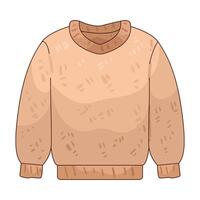 Illustration of sweater vector