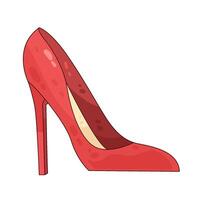 Illustration of high heels vector