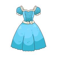 Illustration of dress vector