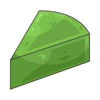 Illustration of pie chart vector