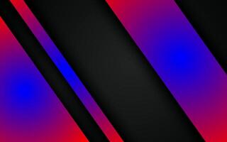 Abstract trendy geometric futuristic overlapping background vector
