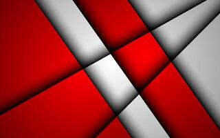 Abstract trendy geometric futuristic overlapping background vector