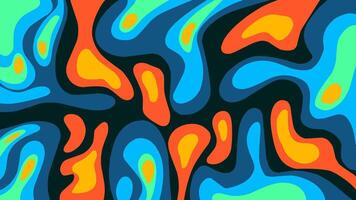 Biomorphism background illustration for abstract decoration vector