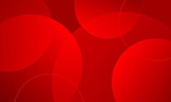 abstract red circle background vector