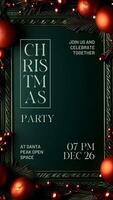 Christmas Invitation Party Instagram Story template