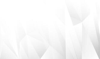 glowing white triangle polygon pattern abstract background vector