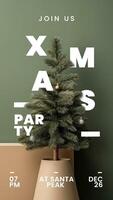 Christmas Invitation Event Party Instagram Story Template
