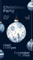 Christmas Invitation Party for Instagram Story template
