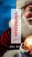 Minimalist Christmas Trivia Instagram Story template