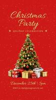 christmas instagram story template design ideas