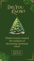 Christmas Instagram Story Carousel Trivia template