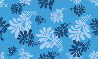 Floral seamless pattern with white chrysanthemum. vector