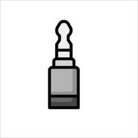 A bottle of ink on a white background vector