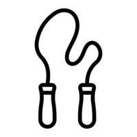 Jump Rope Icon Design vector