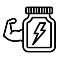 Supplement Icon Design vector