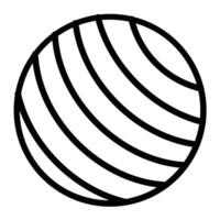 Balance Ball Icon Design vector