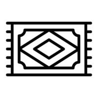Bath Mat Icon Design vector