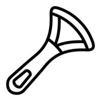 Tongue Scraper Icon Design vector