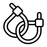 Cable Ties Icon Design vector