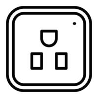 Electrical Outlets Icon Design vector