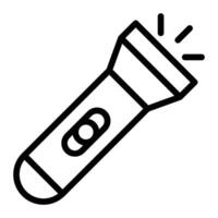 Flashlight Icon Design vector