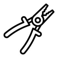 Wire Stripper Icon Design vector