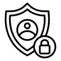Privacy Icon Design vector