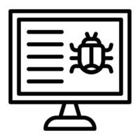 Malware Icon Design vector