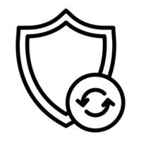 Security Patch Icon Design vector