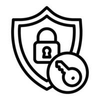 Access Control Icon Design vector