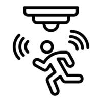 Motion Sensor Icon Design vector