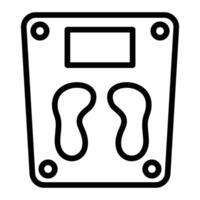 Smart Scale Icon Design vector