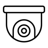 Smart Security Camera Icon Design vector