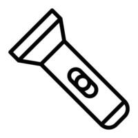 Flashlight Icon Design vector