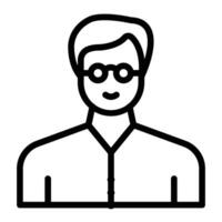 Nerd Icon Design vector