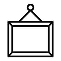 Picture Frame Icon Design vector
