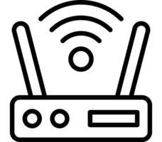 Router Icon Design vector