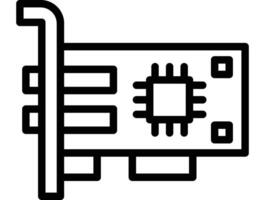 Network Interface Icon Design vector