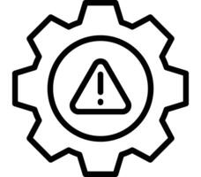 Incident Response Icon Design vector