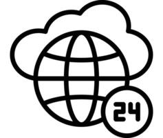 High Availability Icon Design vector