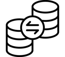 Data Transfer Icon Design vector