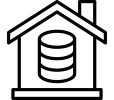 Data Center Icon Design vector
