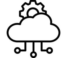 API Integration Icon Design vector