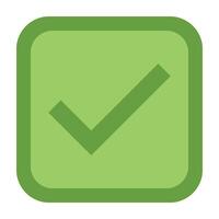 Check Box Icon Design vector