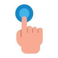 Button Icon Design vector