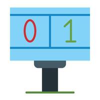 Scoreboard Icon Design vector