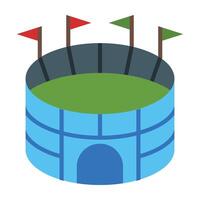 Stadium Icon Design vector