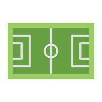 Football Field Icon Design vector